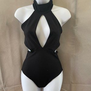 Nookie Black Bodysuit